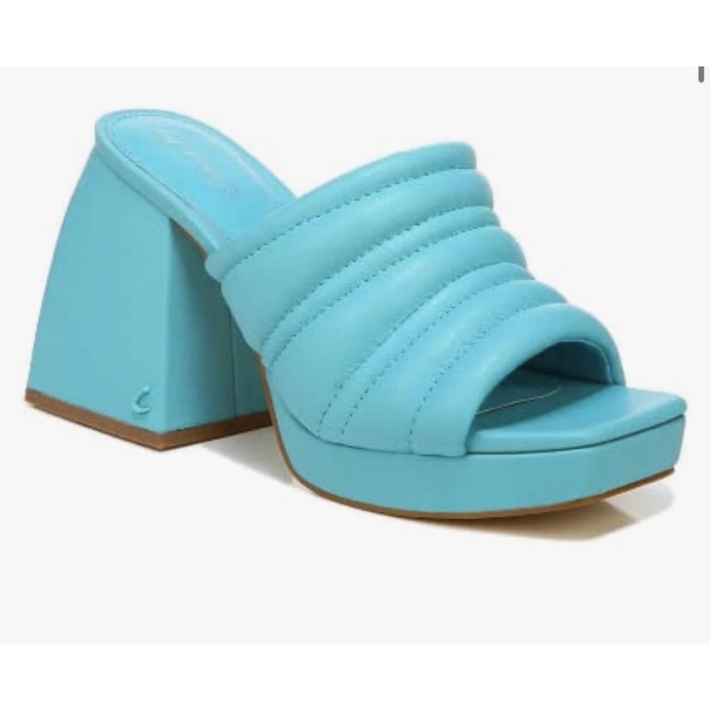 Circus NY Circus by Sam Edelman Calypso Blue Marlie Platform Sandal, 5.5M